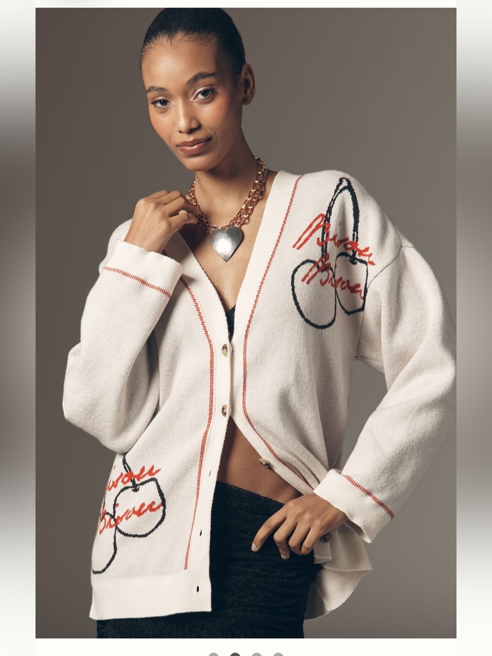 NWT Anthropologie LyreBird x Jordan Nickson Cardigan - Picture 3 of 7